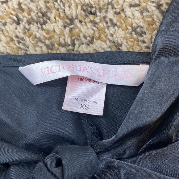 Victorias Secret Silk Blend Front Tie Lingerie Top - Picture 5 of 7